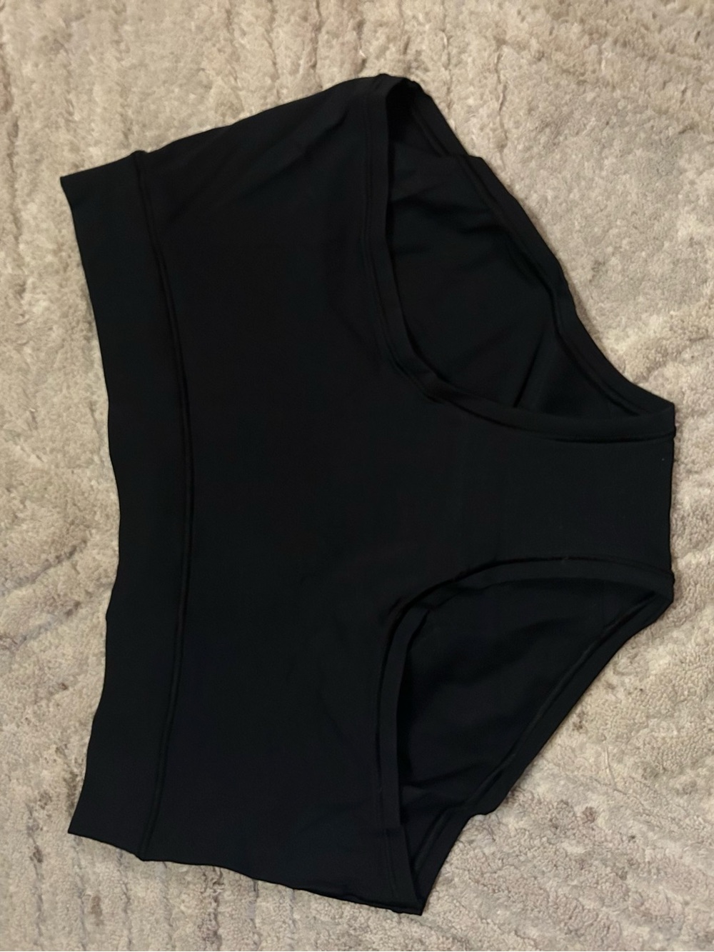 Lululemon Underease mid rise Boyshort underwear, black
